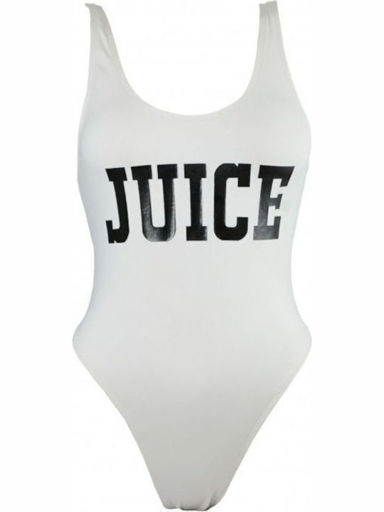 Rock Club BP4005 White One Piece Swimsuit