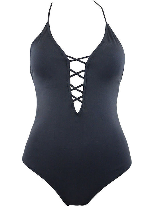 Rock Club BP4016 Costum De Baie Întreg Negru