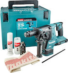 Makita Ciocan rotopercutor Sapator cu baterie Brushless 18V Solo MakPac 4 & Machine Cloth & Writing Tube