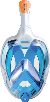 Seac Full Face Diving Mask Magica White/ Light Blue L/XL Light Blue