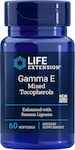 Life Extension Gamma E Mixed Tocopherols Vitamin for Antioxidant 45iu 60 softgels