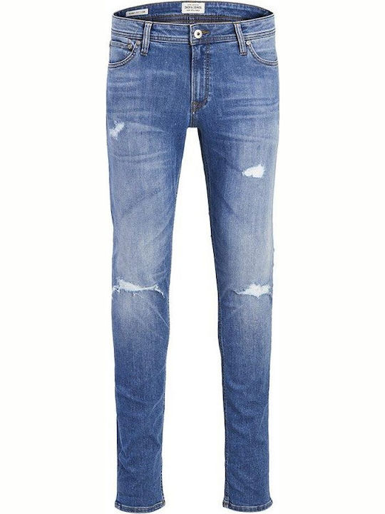 Jack & Jones Pantaloni de Bărbați din Jean denim albastru