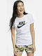 Nike Essential Damen Sport T-Shirt Weiß