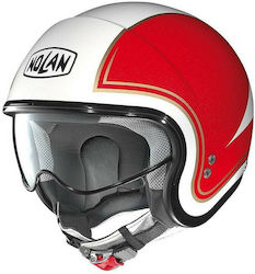 Nolan N21 Tricolore 31 Metal White Motorradhelm Jet ECE 22.05 1130gr KR01335