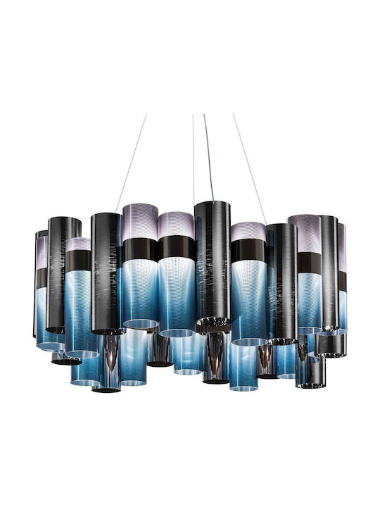 Slamp La Lollo L Suspension Pendant Light LED Suspension Blue LALSL00GRD01T00000EU