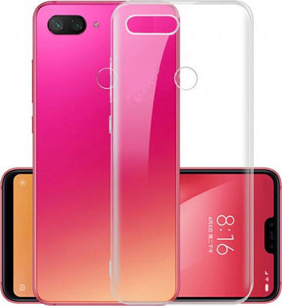 Hurtel Back Cover Σιλικόνης 0.5mm Διάφανο (Xiaomi Mi 8 Lite)