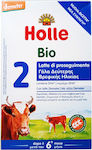 Holle Milk Formula Bio Cow Milk 2 Gluten-Free for 6m+ 600gr