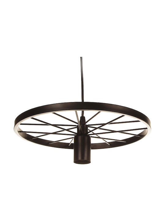 Keskor Ρόδα Pendant Light Single-Light for Socket E27 Black