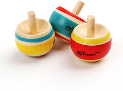 Svoora Top Spinning Hat Wooden Spinning Top for 5+ Years Old (Various Designs/Assortment of Designs) 1pc