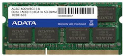 Adata Premier 4GB DDR3 RAM with 1600 Speed for Laptop