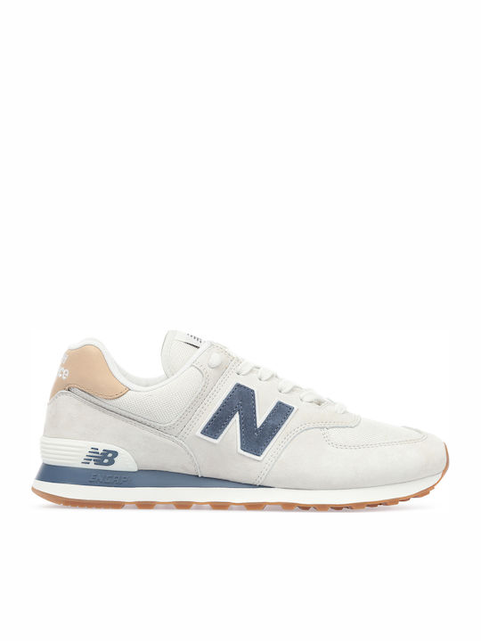 New Balance 574 Ανδρικά Sneakers Μπεζ