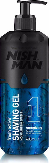 NISHMAN Shaving Gel No1 Shaving Gel 400ml