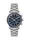 Paul Smith Watch Chronograph Battery with Silver Metal Bracelet PS0110009