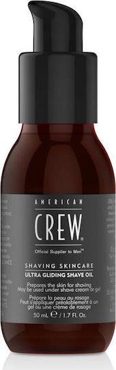 American Crew Shaving Skincare Ultra Gliding Shave Oil Loțiune de Bărbierit 50ml