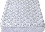 Woodwell Double Ergonomic Mattress Roll Pack 150x200x30cm with Pocket Springs & Topper