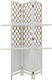 Inart Decorativ Paravan Lemn cu 3 Panouri 160x180cm