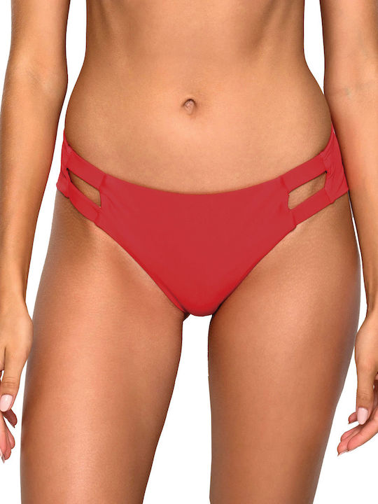 Blu4u Bikini Slip Red 836580-07