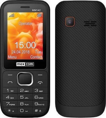 MaxCom MM142 Dual SIM Handy mit Tasten Schwarz