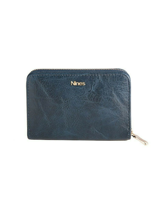 Nines Brieftasche Single (MEDIUM SIZE) 7760_Blue NAVY