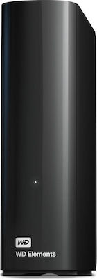 Western Digital Elements Desktop USB 3.0 Extern HDD 10TB 3.5" Negru