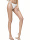 Rock Club BP-3072 Bikini Brazilia cu Șnururi Alb BP3072.white