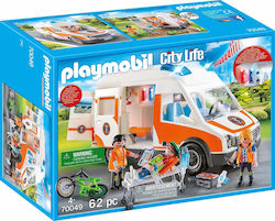 Playmobil City Life Ασθενοφόρο με Διασώστες για 4+ ετών