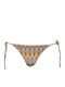 Rock Club BP-3090-2 Bikini Slip with Ties Khaki BP3090.chaki