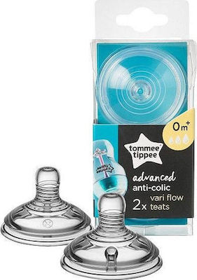 Tommee Tippee Closer to Nature Vari Flow Silicone for 0+ months