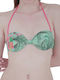 Luha Strapless Bikini Top Floral