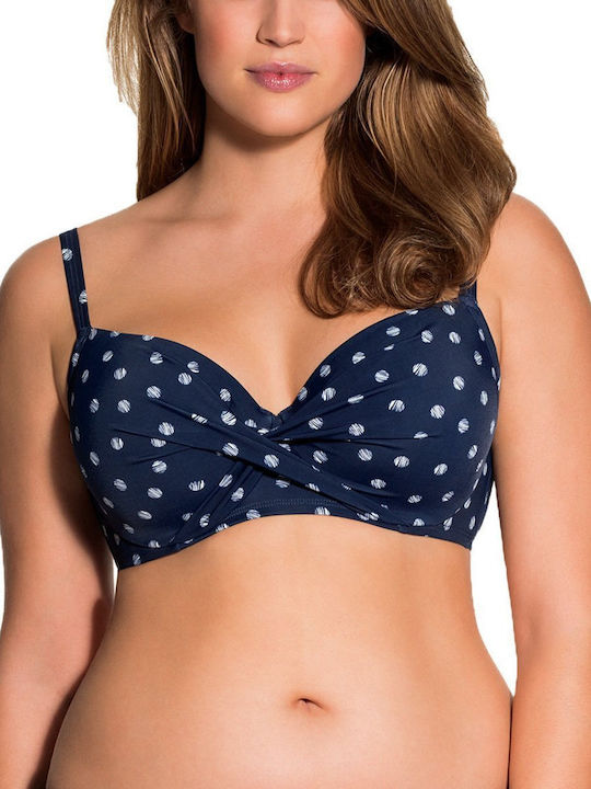 Bikini Sutien Albastru marin