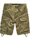 Rovic Zip Relaxed Men's Shorts Cargo Khaki