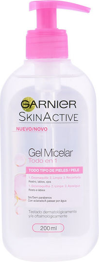 Garnier SkinActive Gel Cleansing Face & Eyes 200ml