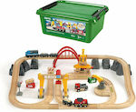 Brio Toys Cargo Railway Set with Train made of Wood for 3++ Years