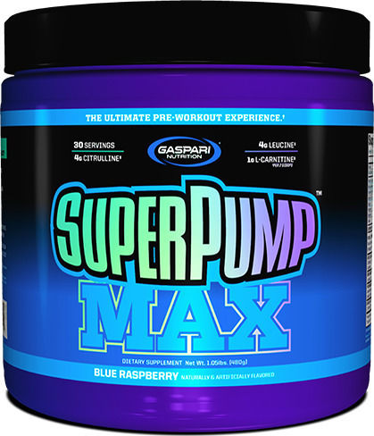 Gaspari Super Pump Max Alte Suplimente Alimentare 480gr Fruit Punch