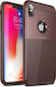 iPaky Shield Back Cover Plastic Brown for iPhone X / XS