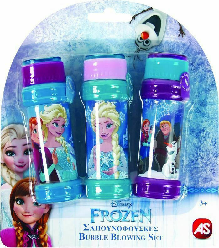 As Company Elsa & Anna Frozen Bubble Blowing Set 520001083 Skroutz.gr