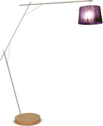 Slamp Woody Floor Floor Lamp H160cm. Purple Slamp Woody Floor Floor Lamp H160cm. Purple