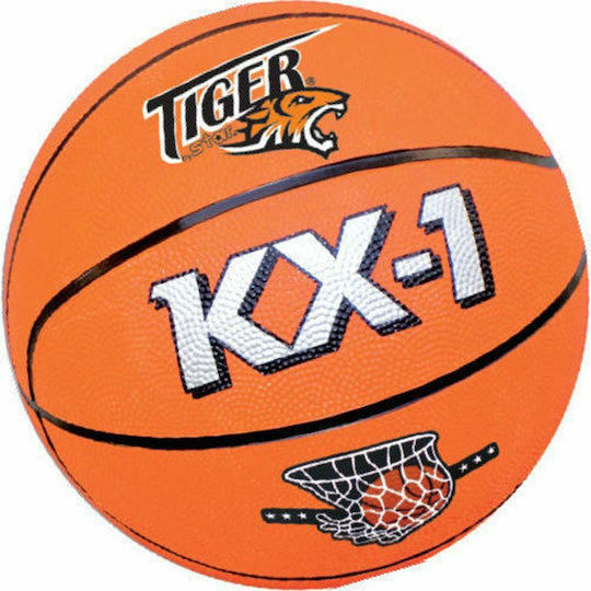 Startoys Rubber Size 5 Kids Ball Basketball Orange 29cm.