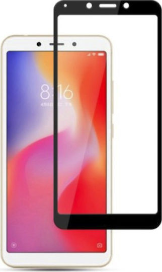 3D Закалено стъкло за цялото лице (Redmi 6/6a - Редми 6/6а)