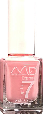 MD Professionnel Express Up to 7 Matte Βερνίκι Νυχιών Quick Dry Ροζ 12ml