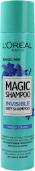 L'Oreal Paris Magic Shampoo Invisible Dry Shampoo Dry Shampoos for Dry Hair 200ml