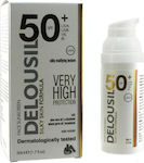 Delousil Silky Skin Sunscreen Cream Face SPF50 50ml