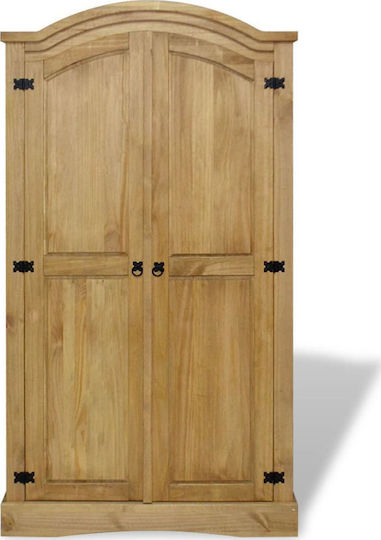Doppeltür Kleiderschrank 101x52x170cm
