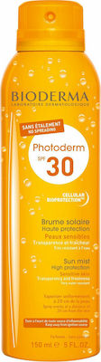 Bioderma Photoderm Max Waterproof Crema protectie solara Mist pentru Corp SPF30 în Spray 150ml