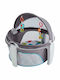 Fisher Price On-The-Go Baby Dome Laufstall mit Matratze Gray 79.5x13.5cm