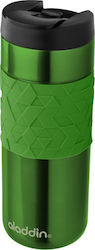 Aladdin Easy Grip Leak Lock Ποτήρι Θερμός σε Πράσινο χρώμα 0.47lt