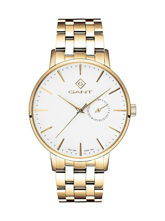 Gant Park Hill III Watch Battery with Gold Metal Bracelet