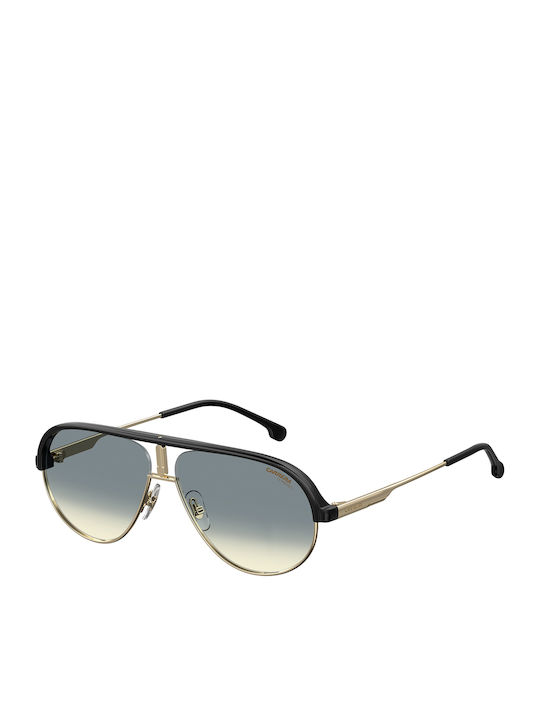 Carrera Men's Sunglasses with Black Frame and Gold Lens 1017/S 2IK/08