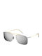 Carrera Men's Sunglasses with Gold Metallic Frame and Grey Mirror Lenses 186/S TNG/T4