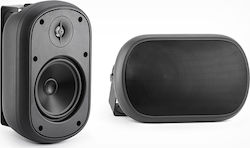 Triangle Powered On-wall Speakers 90W Secret EXT7 (Pair) in Black Color